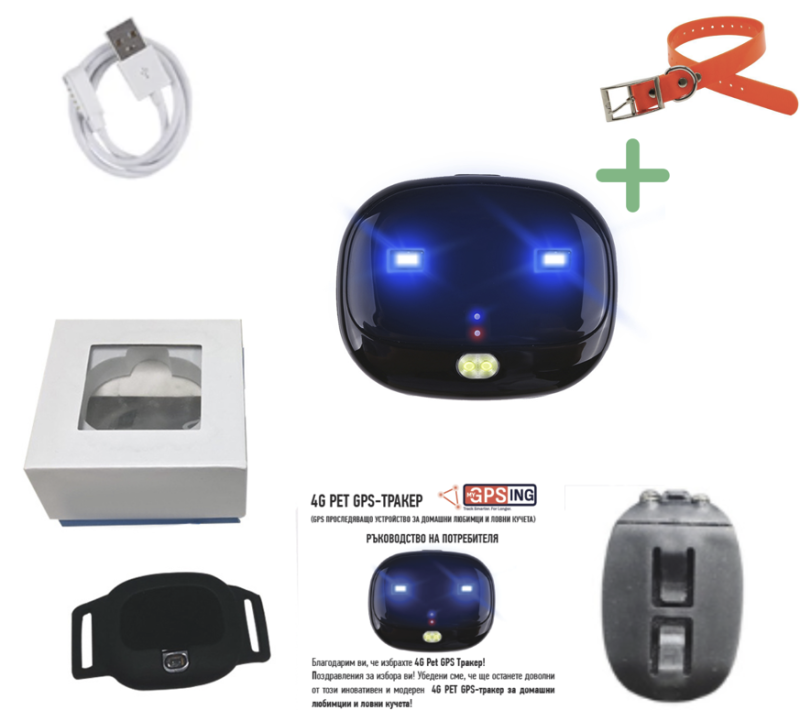 4G Pet GPS Тракер